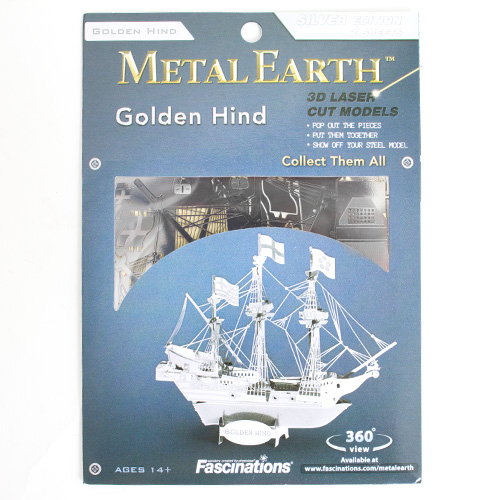 Metal Earth, Model Kit, Golden Hind